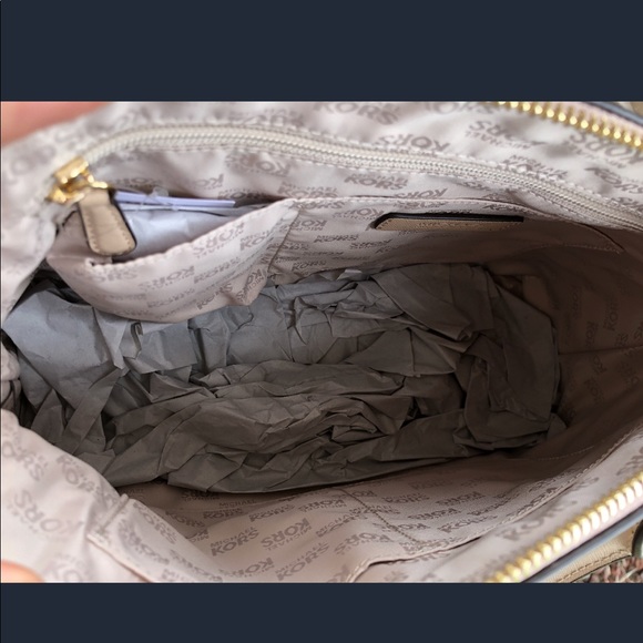 Michael Kors Emmy Large Satchel Bag oyster - Picture 7 of 7